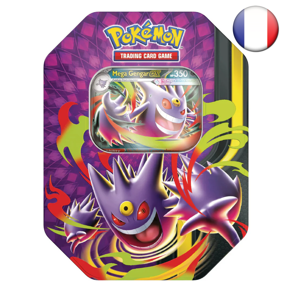 Pokémon TCG: Moonlit Tin - Mega Gengar ex - French