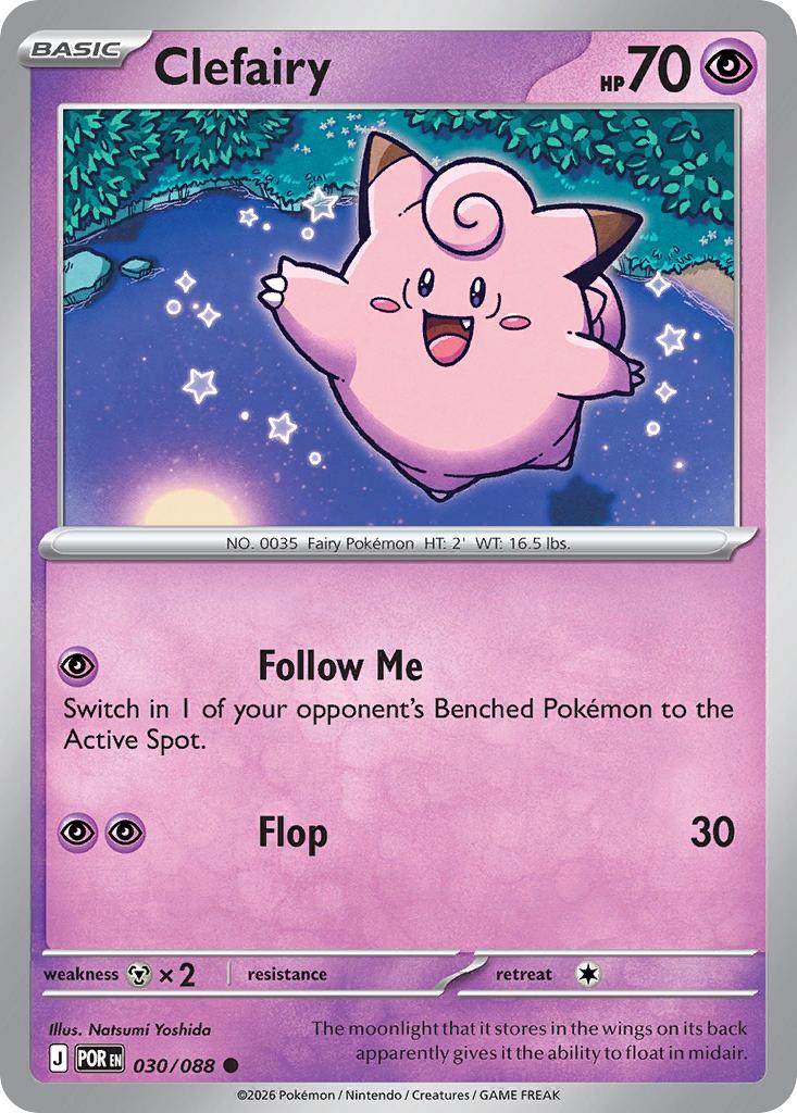 Clefairy - 030/088 - Common [me03-030] [Non-Holo]