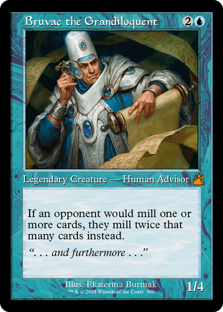 Bruvac the Grandiloquent (RVR-309) - Ravnica Remastered