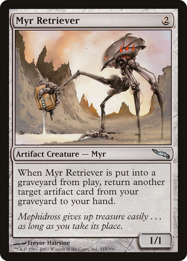 Myr Retriever (MRD-215) - Mirrodin Foil