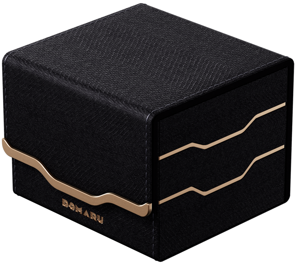 Gatherer's Tavern DOMARU Armory Horizon Deck Box - 100+ - Obsidian
