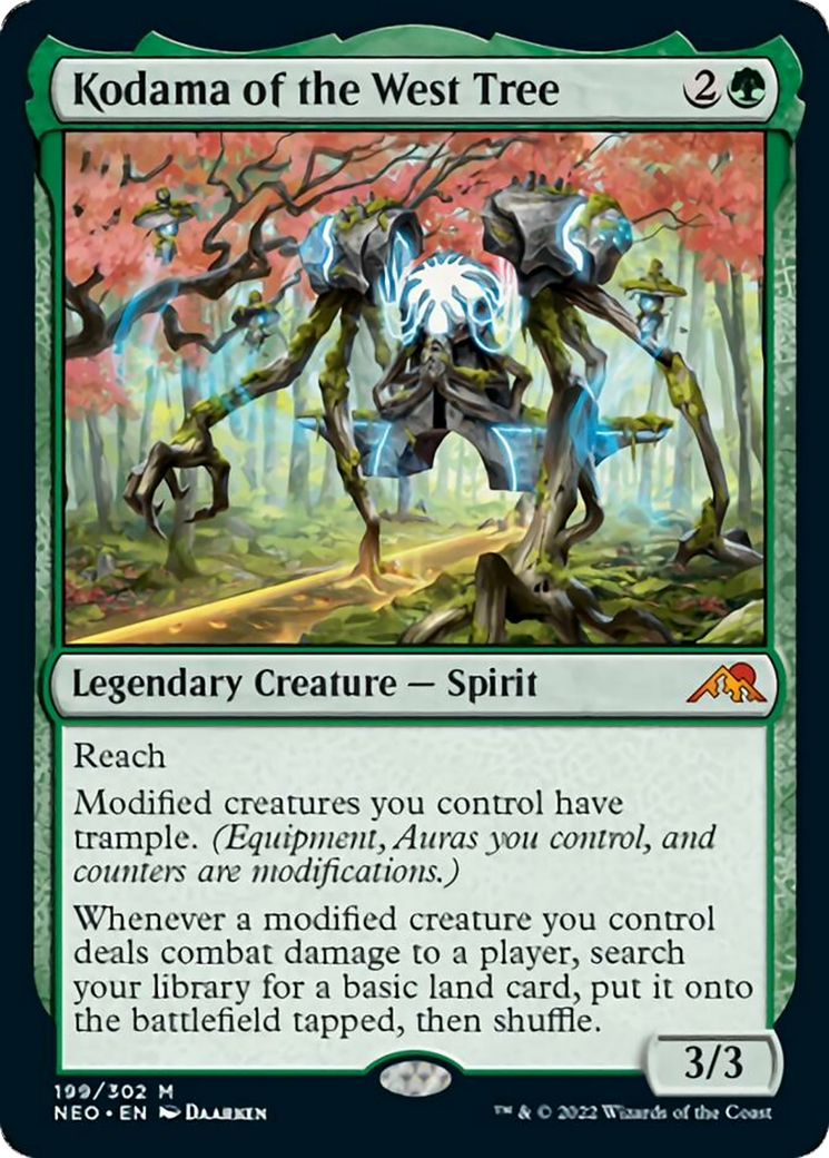 Kodama of the West Tree (NEO-199) - Kamigawa: Neon Dynasty