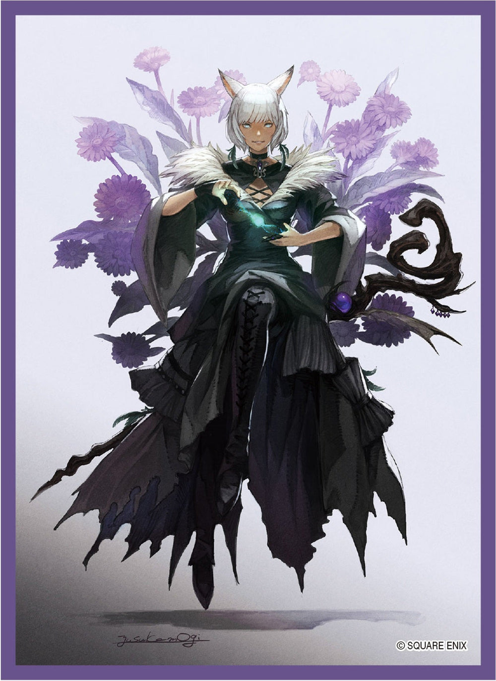 FINAL FANTASY Card Sleeves - Standard Size - 100ct - Series 3 - Y'shtola