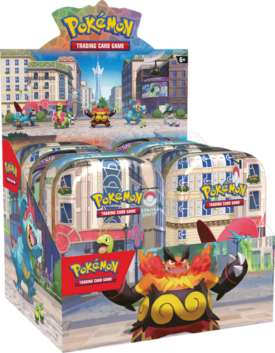 Pokémon TCG: Mega Evolution - Lumiose City - Mini Tin - Display (10 Tins)