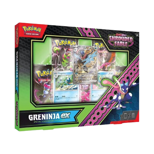 Pokemon Scarlet & Violet Shrouded Fable Kingdra/Greninja EX Special Illustration Collection