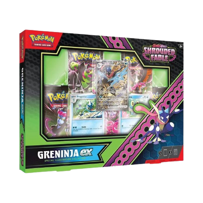 Pokemon Scarlet & Violet Shrouded Fable Kingdra/Greninja EX Special Illustration Collection