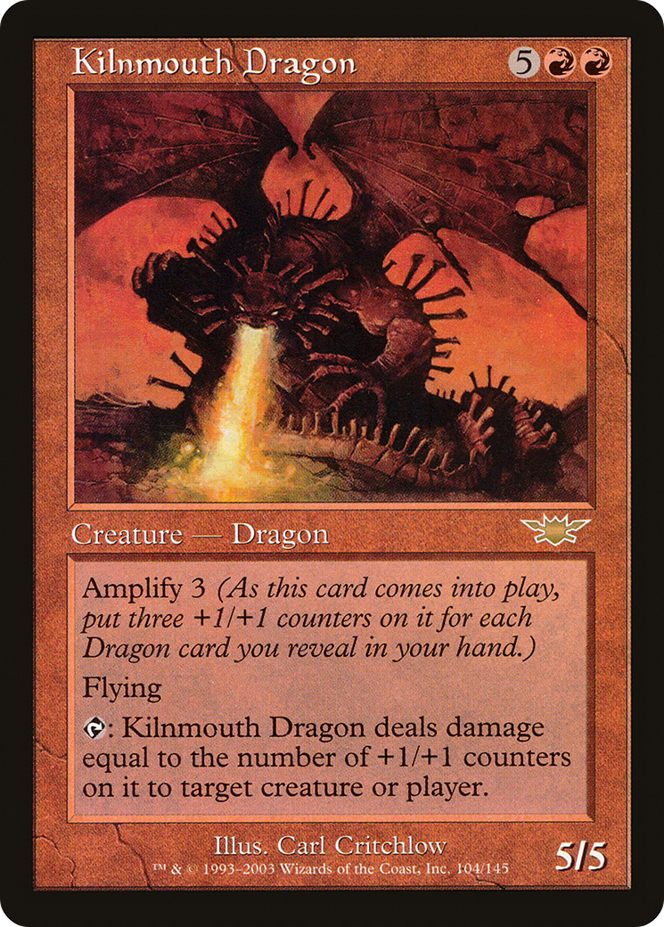Kilnmouth Dragon (LGN-104) - Legions Foil(MP)