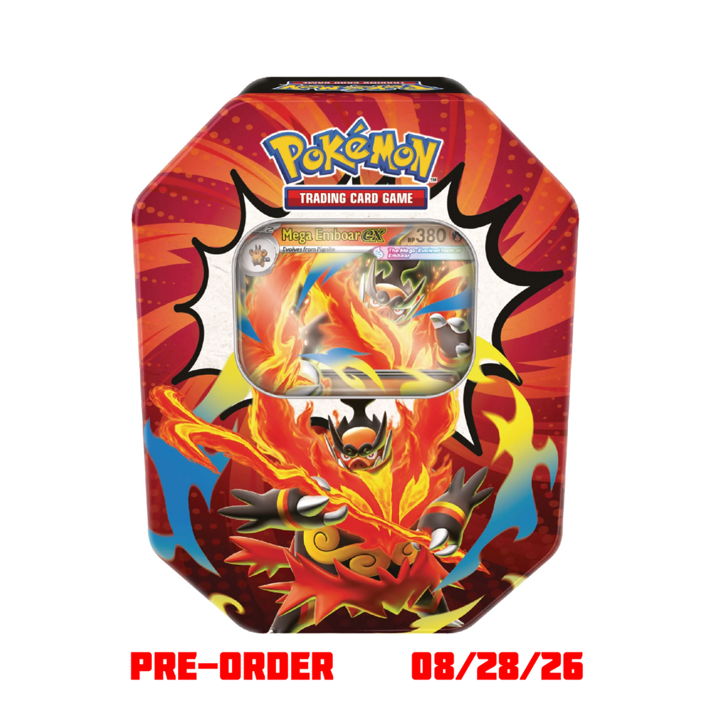 Mega Evolution: Ascended Heroes Tin - Mega Emboar
