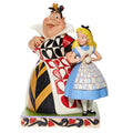 Enesco Disney Traditions Alice & Queen of Hearts Statue