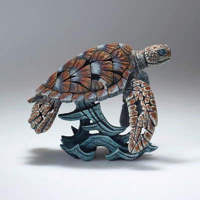 Enesco Edge Sculpture Mini Sea Turtle Statue