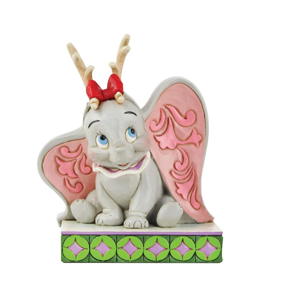 Enesco: Enesco Disney Traditions Dumbo Reindeer Antlers Statue