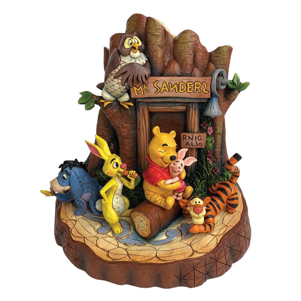 Enesco: Enesco Disney Traditions Winnie the Pooh Carved by Heart Statue