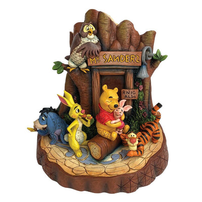 Enesco: Enesco Disney Traditions Winnie the Pooh Carved by Heart Statue