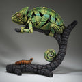 Enesco: Enesco Edge Sculpture Chameleon Statue