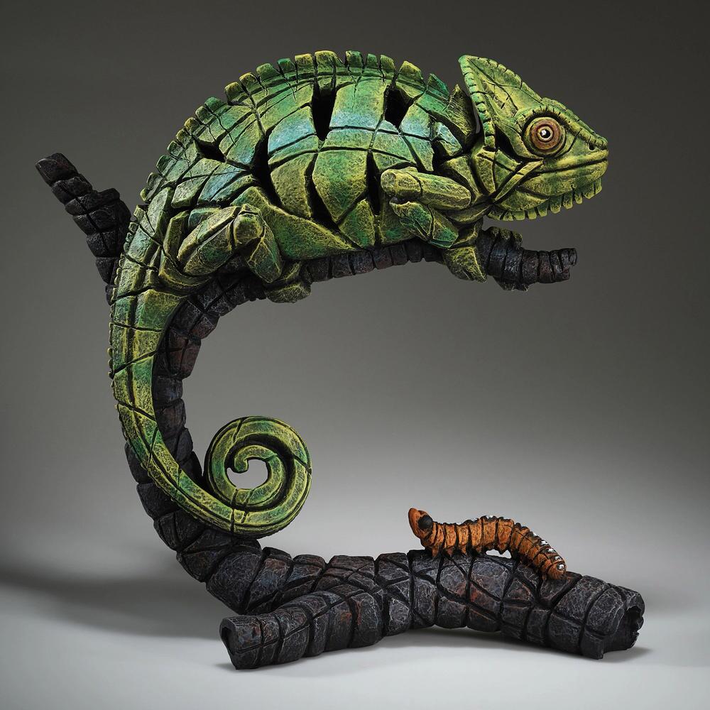 Enesco: Enesco Edge Sculpture Chameleon Statue