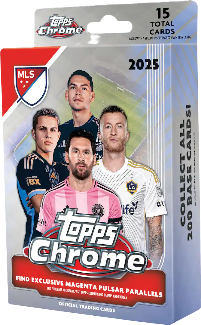 2025 Topps MLS Chrome Soccer Hanger