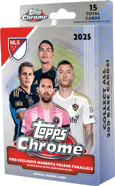 2025 Topps MLS Chrome Soccer Hanger