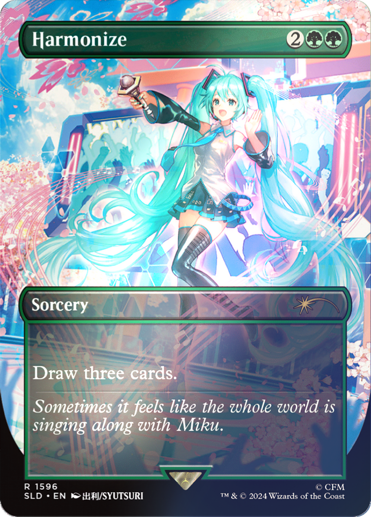 Harmonize (SLD-1596â˜…) - Secret Lair Drop (Borderless) Foil