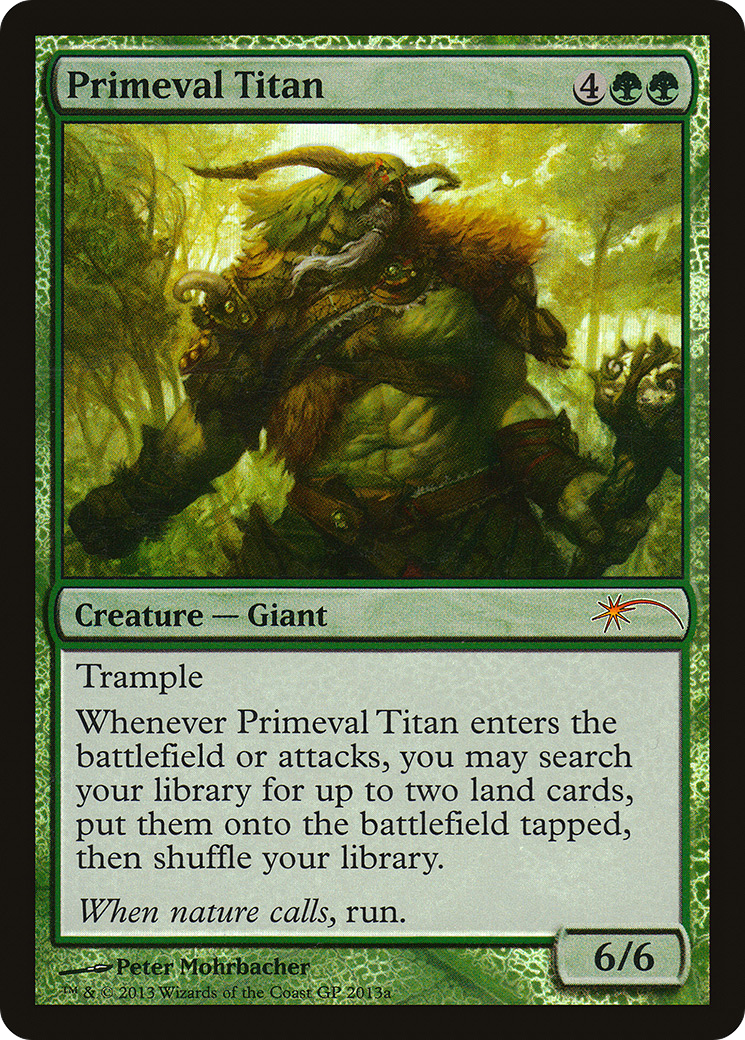 Primeval Titan (GPP-2013A) - Grand Prix Promos Foil