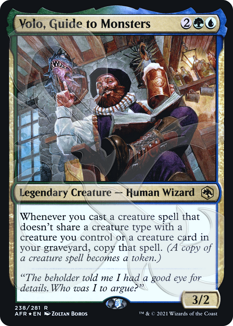 Volo, Guide to Monsters (AFR&-238A) - Adventures in the Forgotten Realms Promos Foil