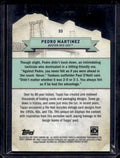 2023 Topps Brooklyn Pedro Martinez #33 Broadway Die-Cut /38