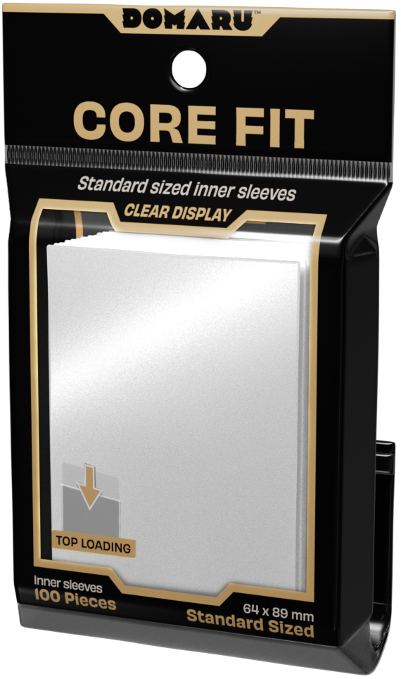 Gatherer's Tavern DOMARU Core Fit Sleeves - Standard Size - 100ct - Clear