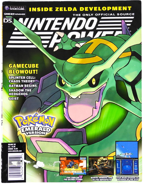 Nintendo Power Magazine Vol 192 June 2005 Pokemon Emerald Version (Imperfect)