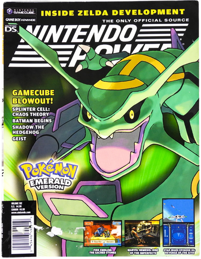 Nintendo Power Magazine Vol 192 June 2005 Pokemon Emerald Version (Imperfect)