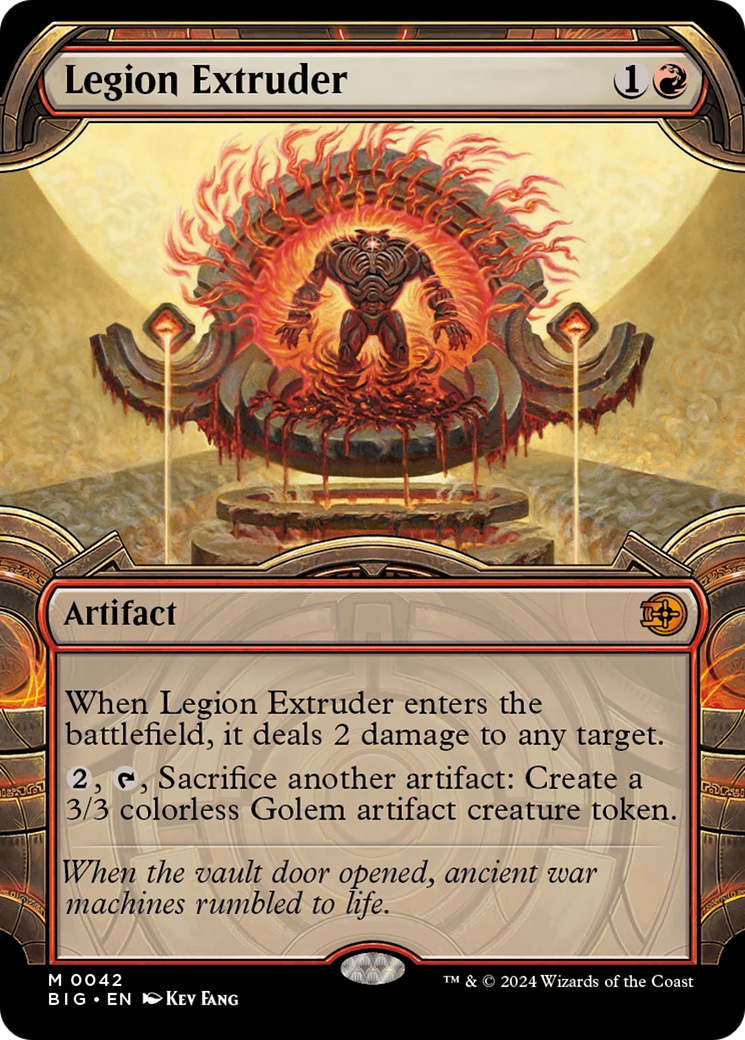 Legion Extruder (BIG-042) - The Big Score: (Showcase) Foil