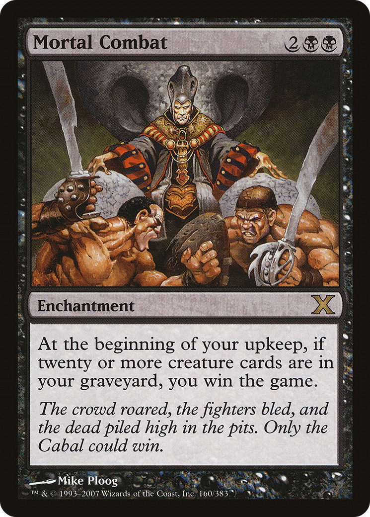 Mortal Combat (10E-160) - Tenth Edition Foil
