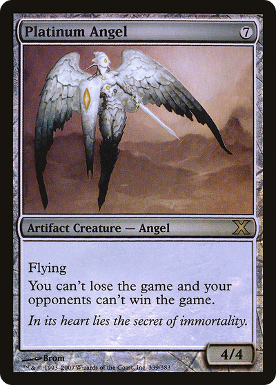 Platinum Angel (10E-339â˜…) - Tenth Edition Foil