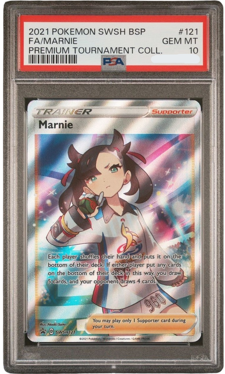 PSA 10 FA MARNIE PREMIUM TOURNAMENT COLLECTION
