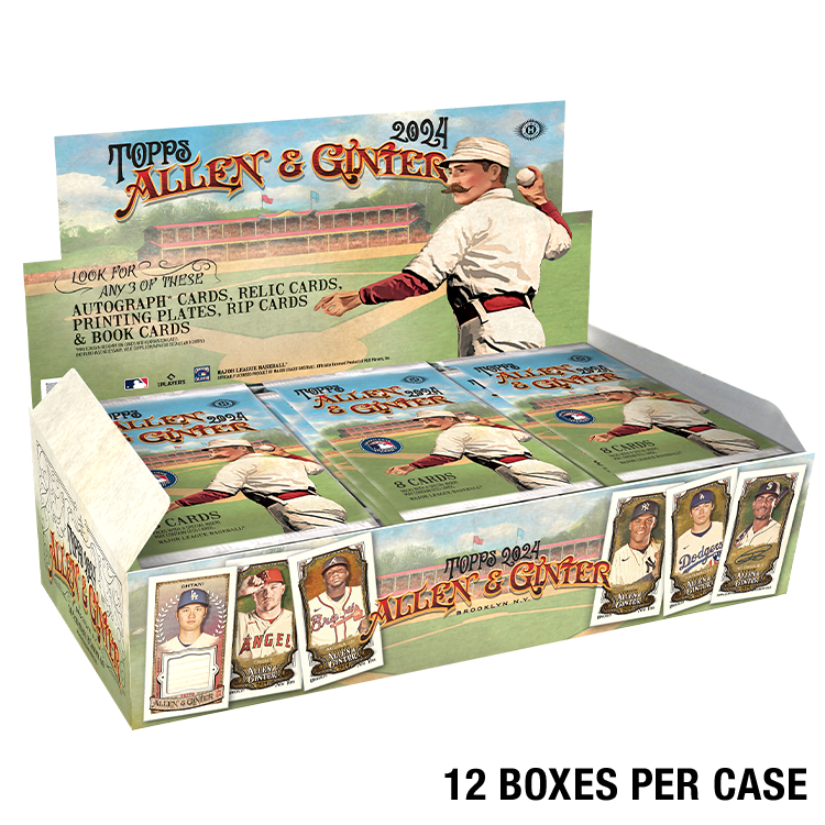 2024 Topps Allen & Ginter Baseball Hobby 12 Box Case