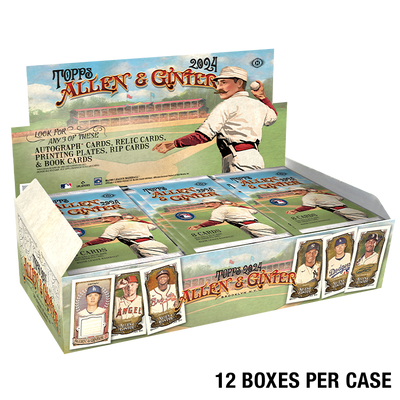2024 Topps Allen & Ginter Baseball Hobby 12 Box Case