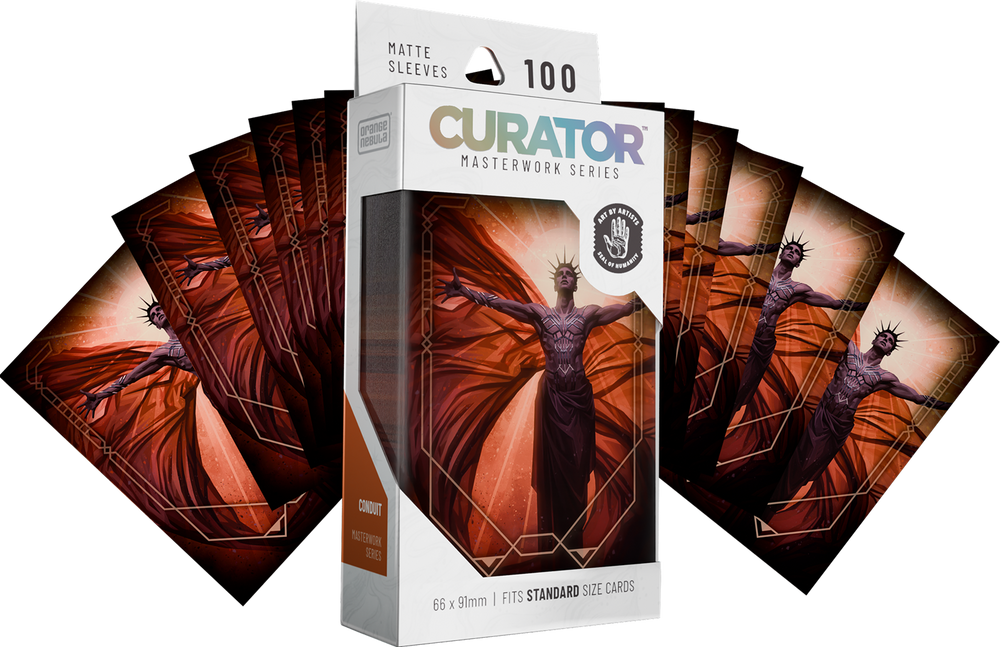 Curator Masterwork Series Sleeves - Standard Size - 100ct - Olga Tereshenko - Conduit