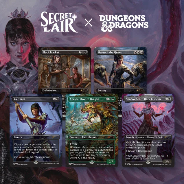 Secret Lair Drop Series - Secret Lair x Dungeons & Dragons: Shadowheart’s Devotion