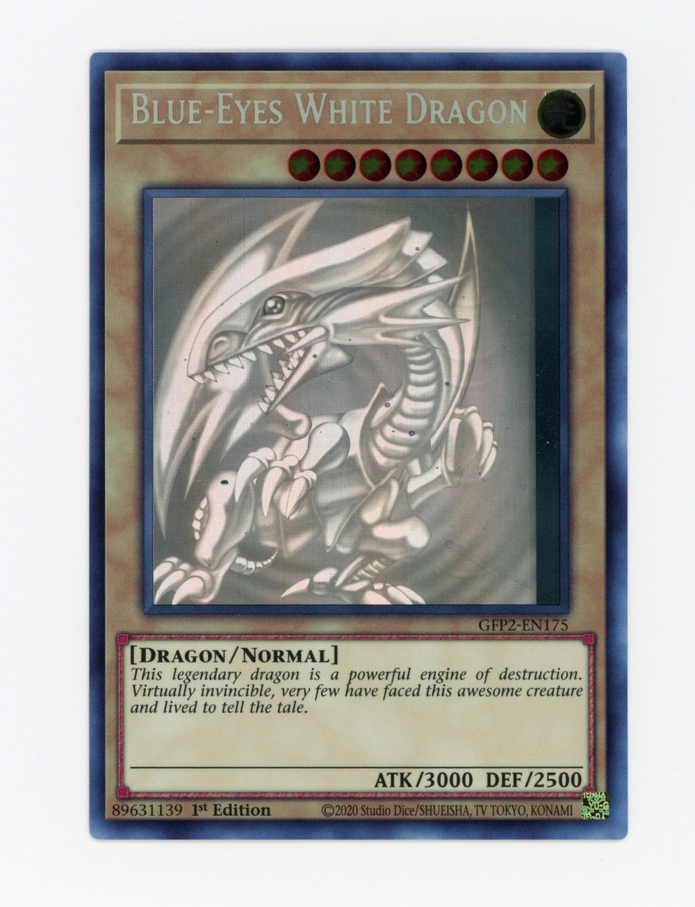 Blue-Eyes White Dragon — Ghost Rare|1st Edition — ID 17475