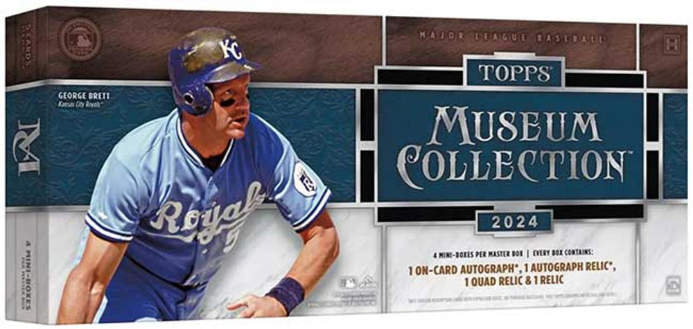 2024 Topps Museum Collection Baseball Hobby 12 Box Case