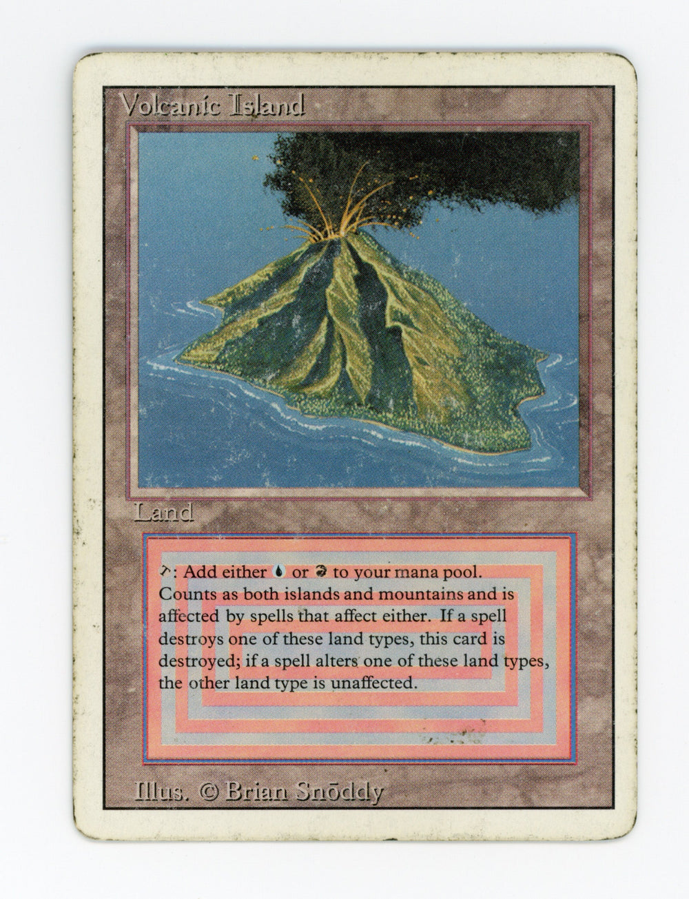 Volcanic Island — Damaged — ID 17072