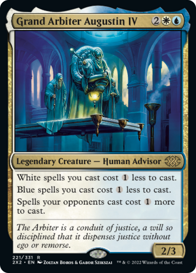 Grand Arbiter Augustin IV (2X2-221) - Double Masters 2022 Foil