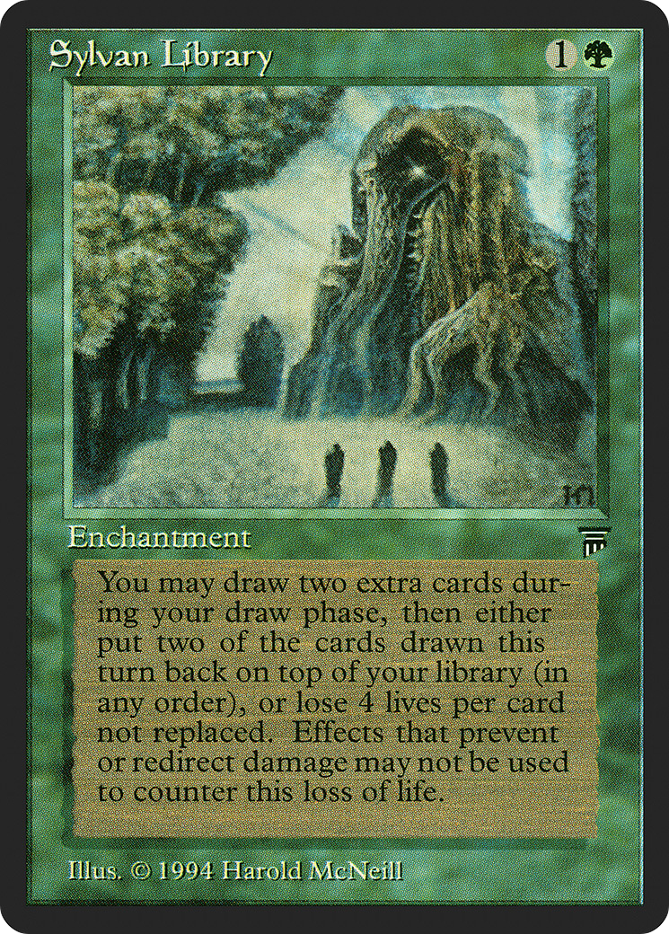 Sylvan Library (LEG-207) - Legends