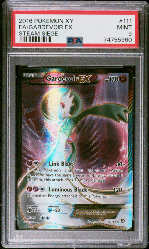 PSA 9 FA/GARDEVOIR EX STEAM SIEGE