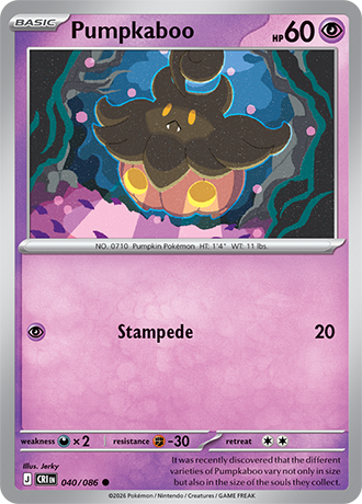 Pumpkaboo - 040/086 - Common [me04-040] [Non-Holo]