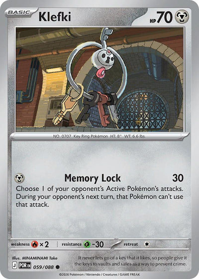 Klefki - 059/088 - Common [me03-059] [Non-Holo]