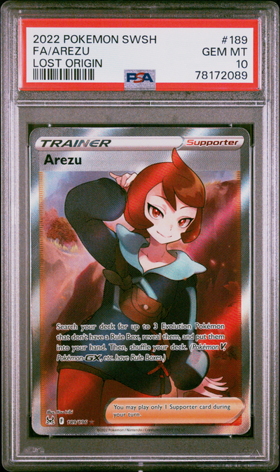 PSA 10 FA/AREZU LOST ORIGIN