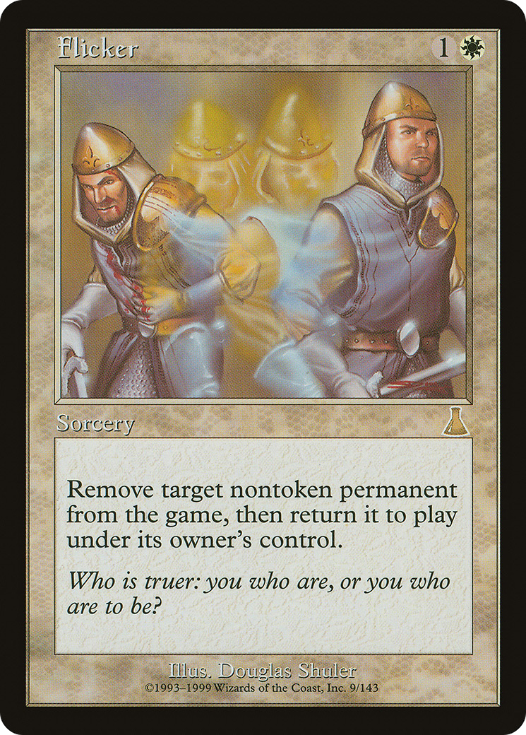 Flicker (UDS-009) - Urza's Destiny Foil