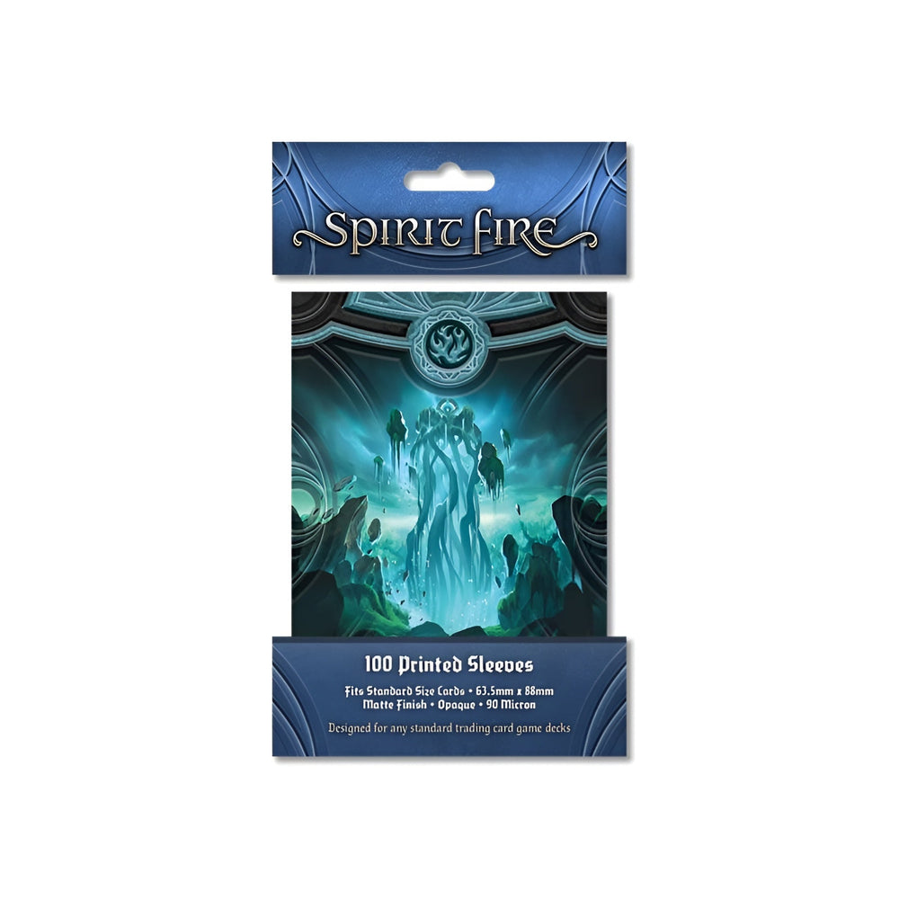 Spirit Fire: Opaque Printed Sleeves: Upsurge [Blue]