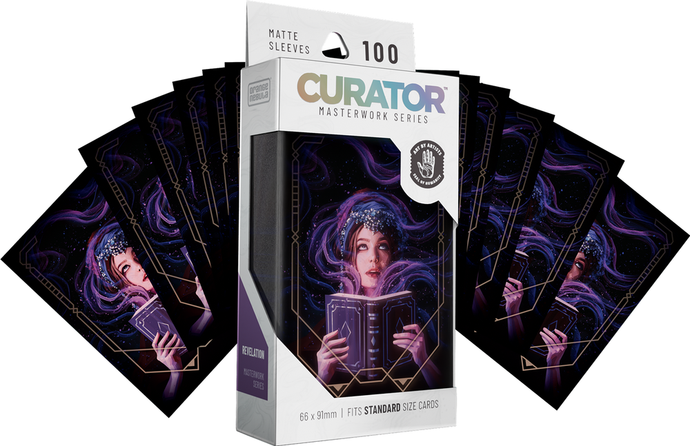 Curator Masterwork Series Sleeves - Standard Size - 100ct - Olga Tereshenko - Revelation