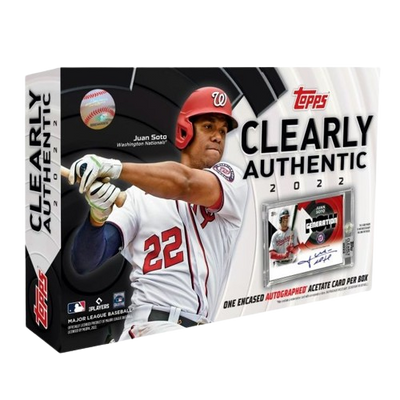 2022 Topps Clearly Authentic Baseball Hobby Box