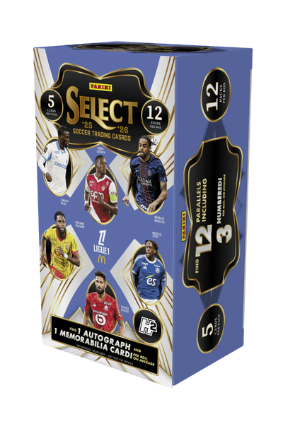2025/26 Panini Select Ligue 1 Soccer H2 - Hobby Box